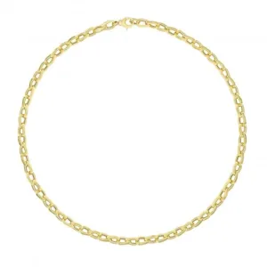 9ct Yellow Gold Ladies Fancy Necklet NK416