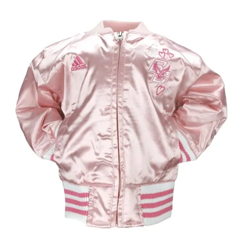 Adidas NCAA Toddlers Boston College Satin Cheer Jacket - Pink