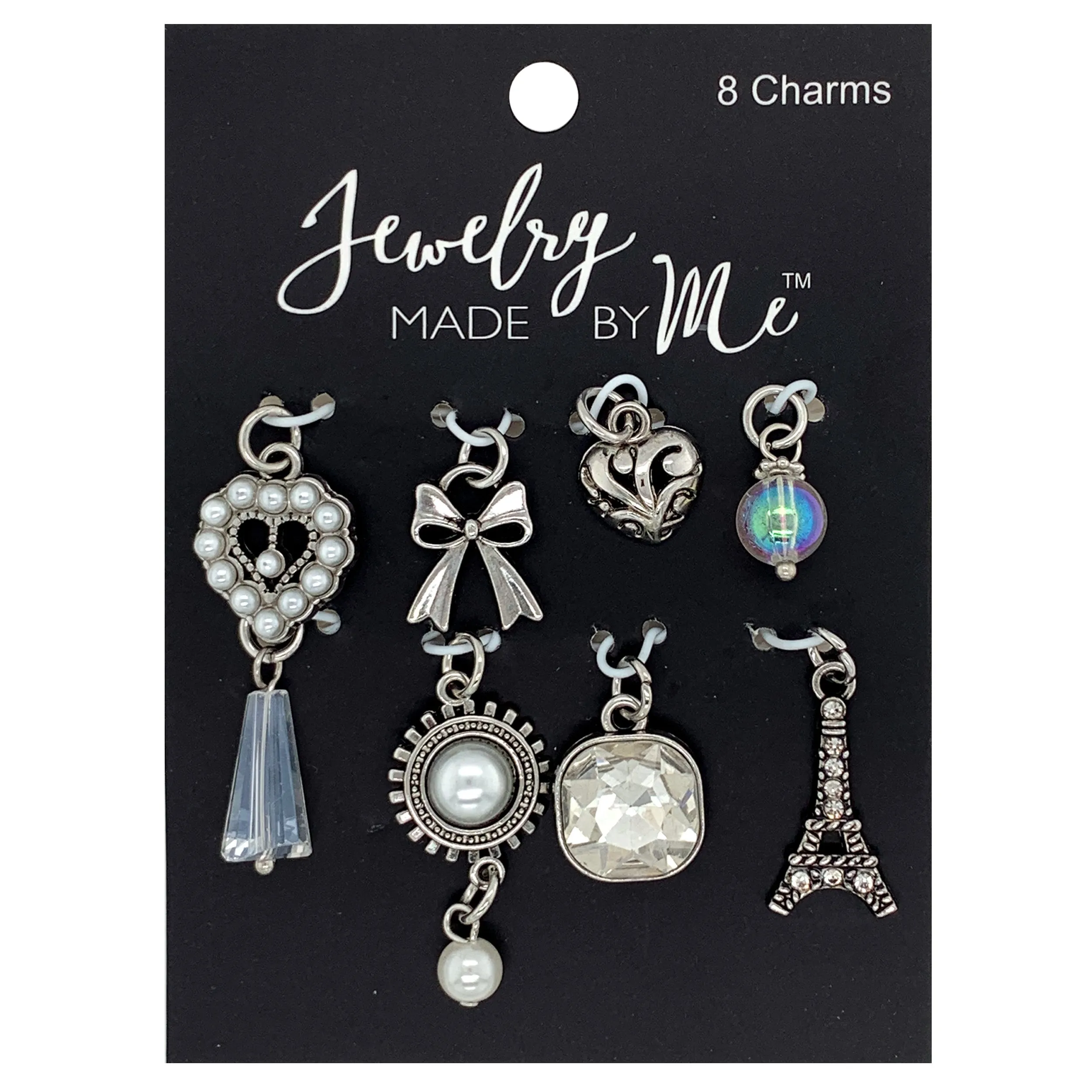 Antique Silver Romantic 7pc Vintage Charm Set