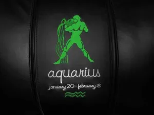 Aquarius Green Logo Panel