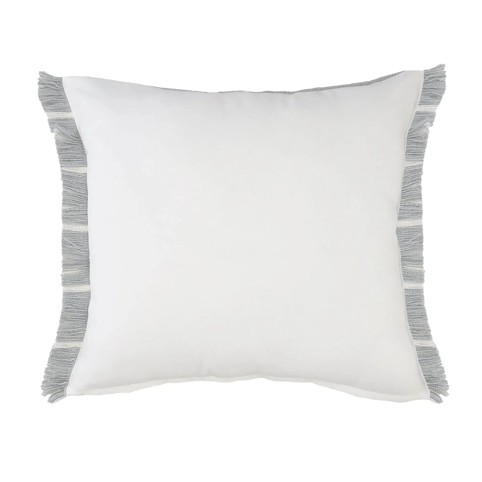 Atlantis Lr07590 Slate Blue-Gray/White Pillow