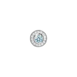 Birth Gems Aquamarine Necklace Charm