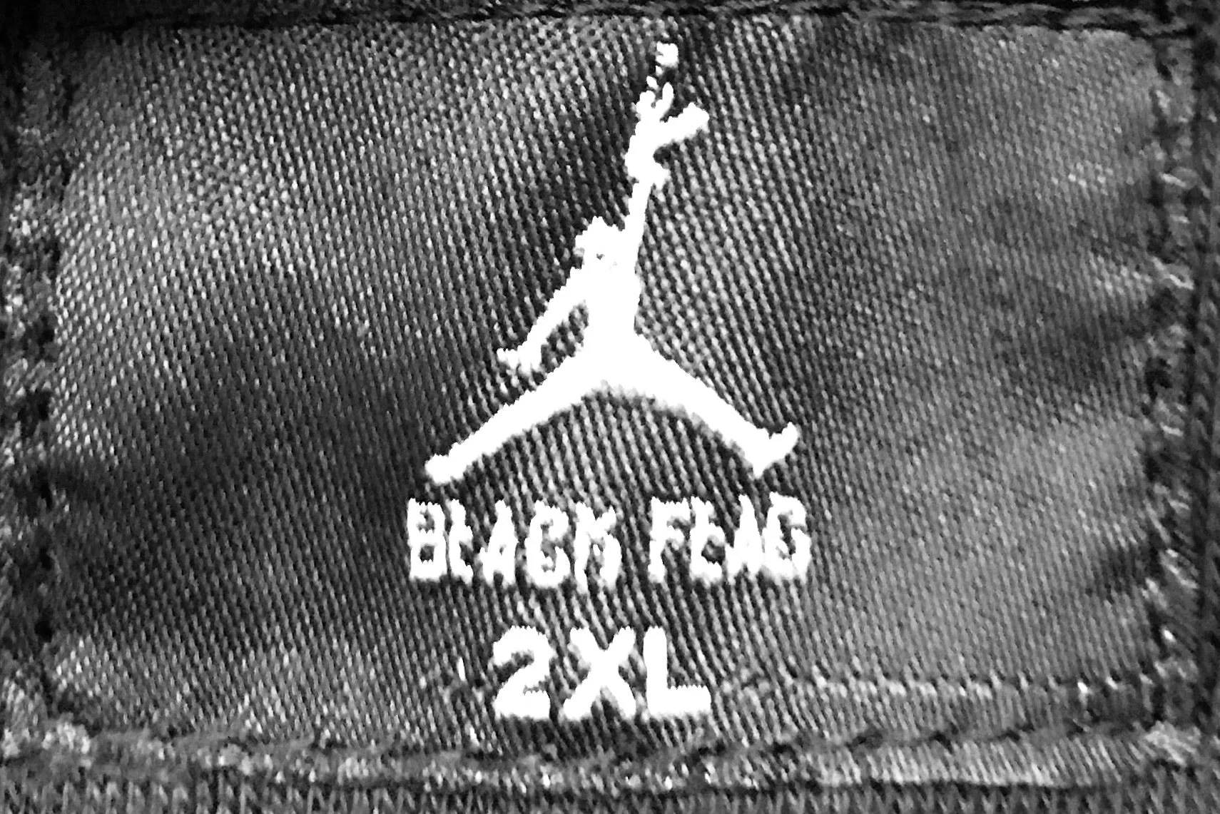 ^BLACK FLAG^ (BLACK) ~AIR JORDAN DRACO STRAPPED~ PULLOVER HOODIES (EMBROIDERED LOGOS)