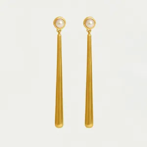 Catalina Long Drop Earrings