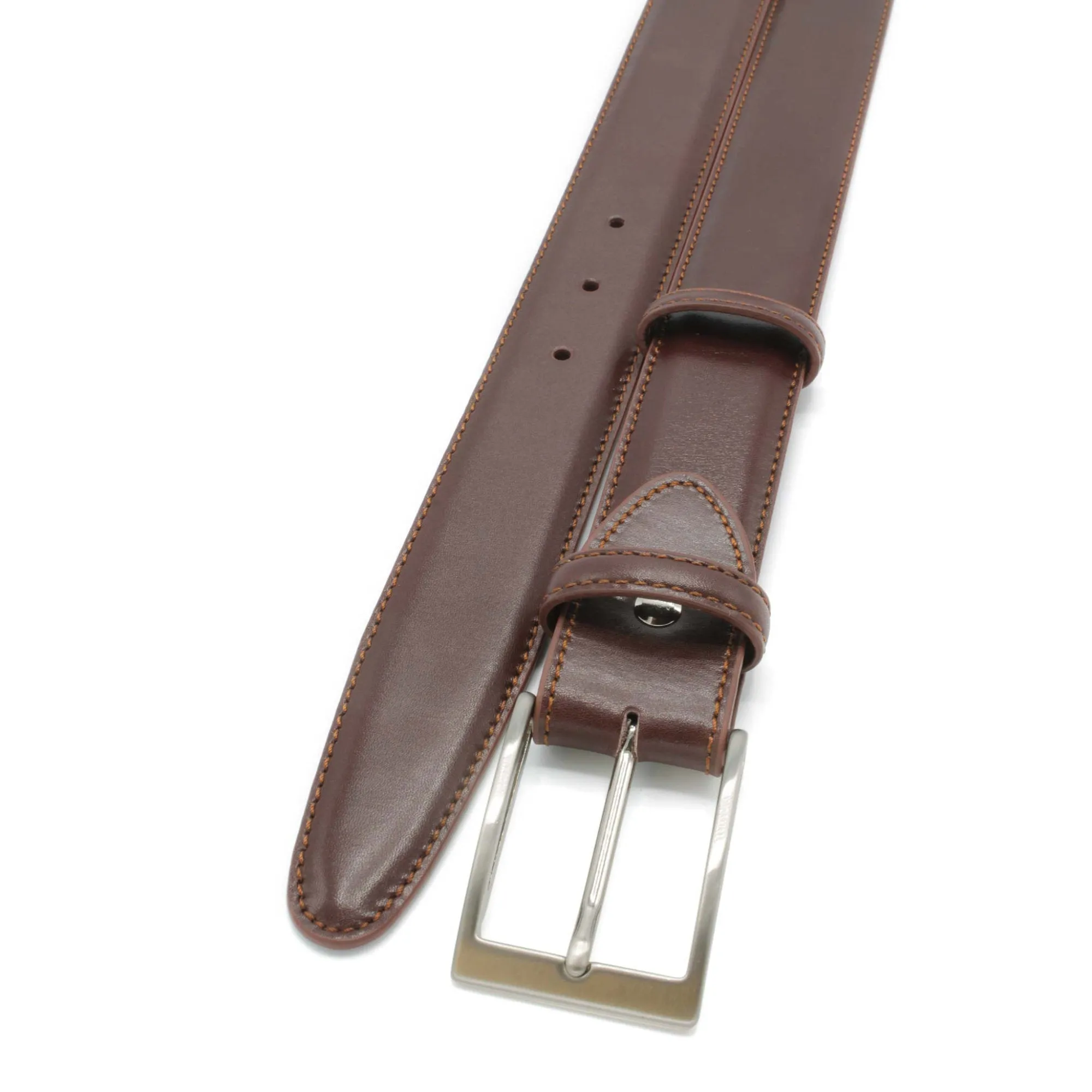 Chestnut Box Calf Smart Belt