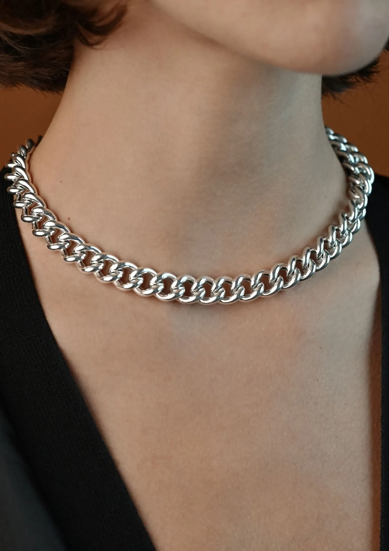 Chunky Necklace Silver