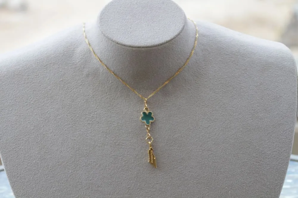 GOLD ISRAEL NECKLACE