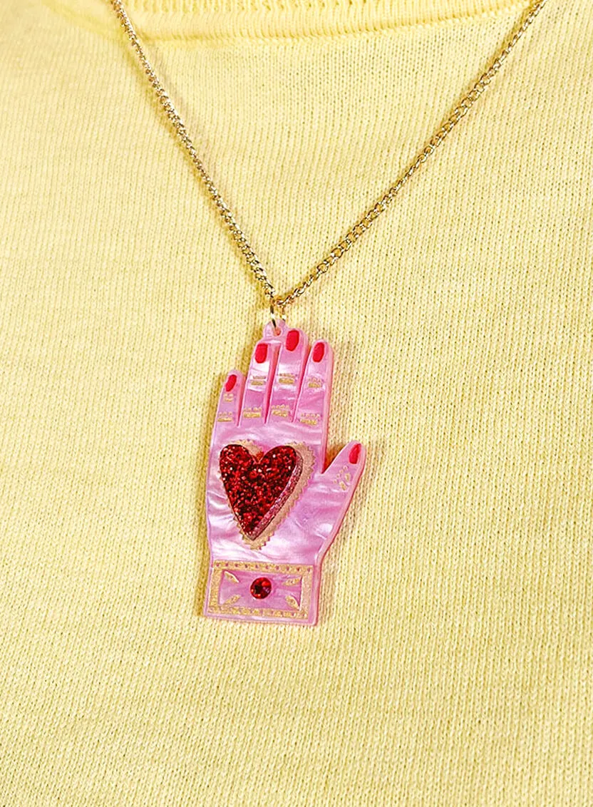 Heart in Hand Pendant