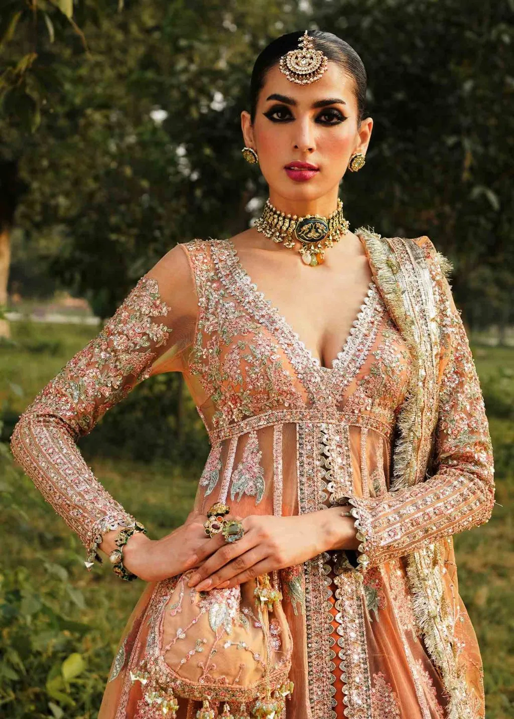 Hussain Rehar Zaib-un-Nisa Luxury Wedding Formals – Chaman