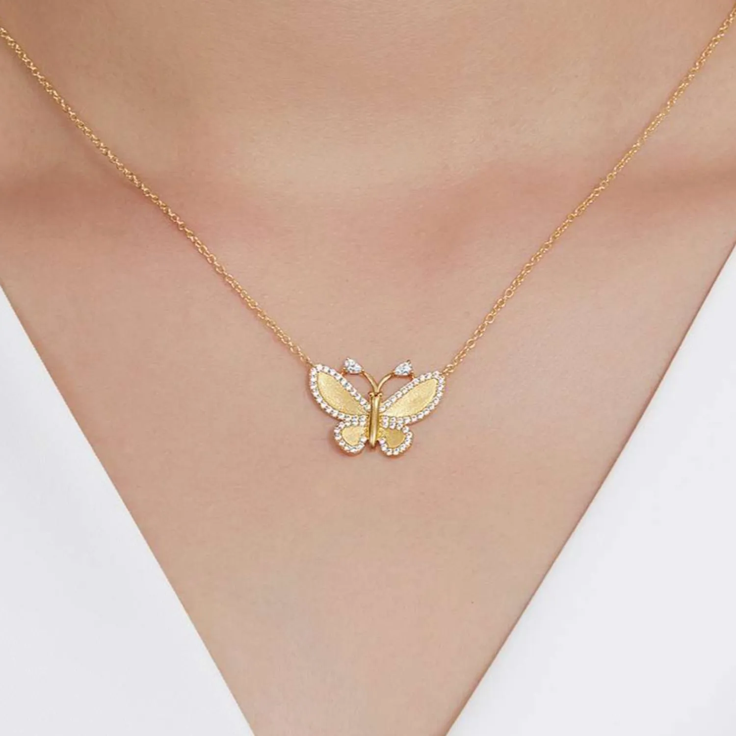 Lafonn Butterfly Necklace