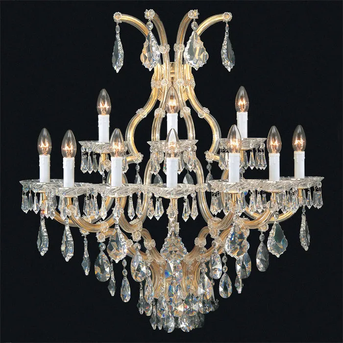 Maria Theresa Wall Light With Premium Strass Crystals