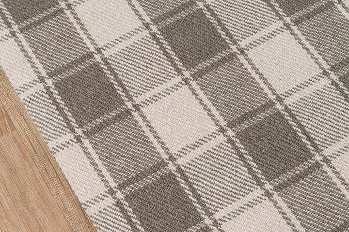 Marlby Tartan Grey Rug