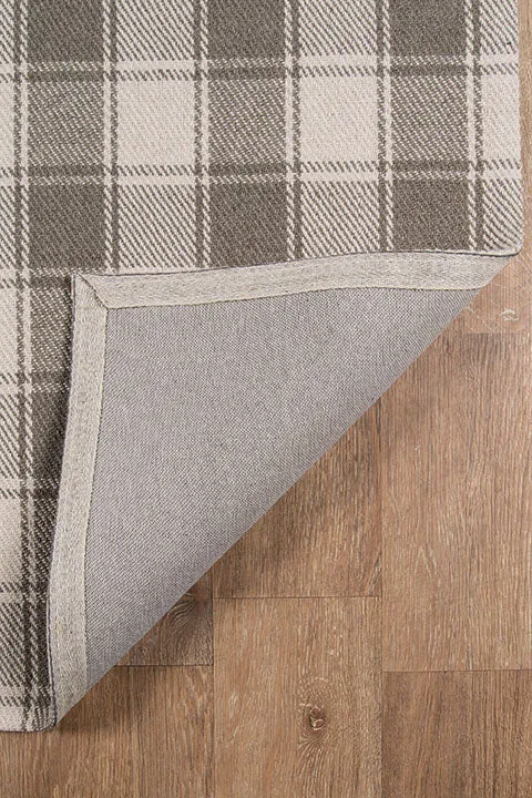 Marlby Tartan Grey Rug