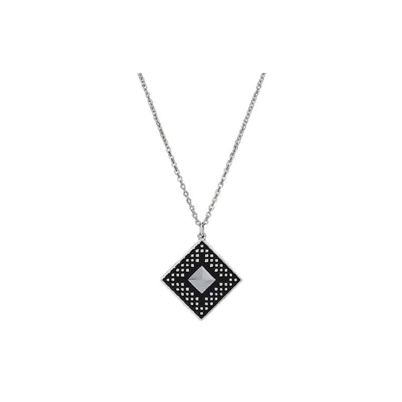 Montana Silversmiths Women's Silver And Black Necklace