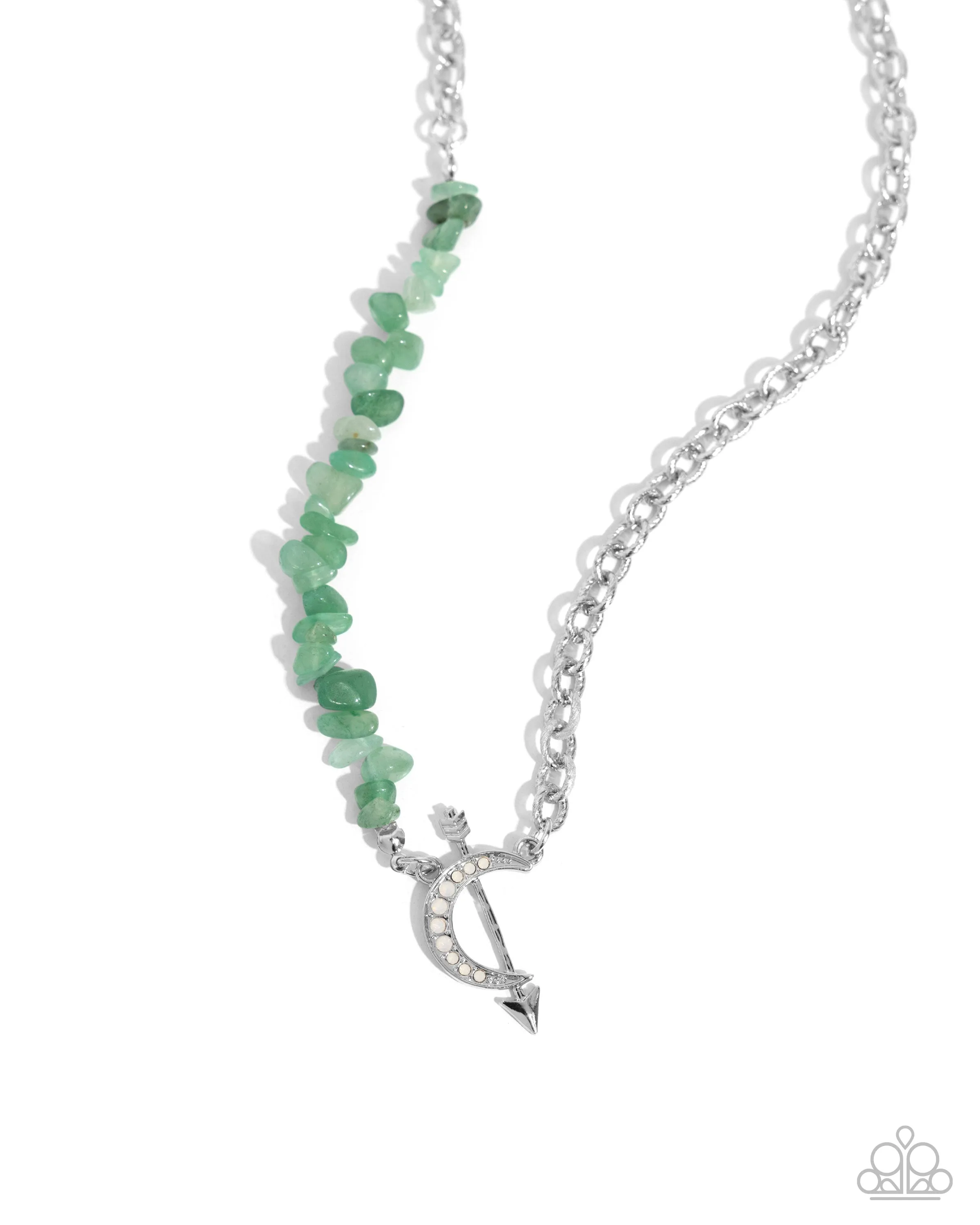 Necklaces Chiseled Confidence - Green