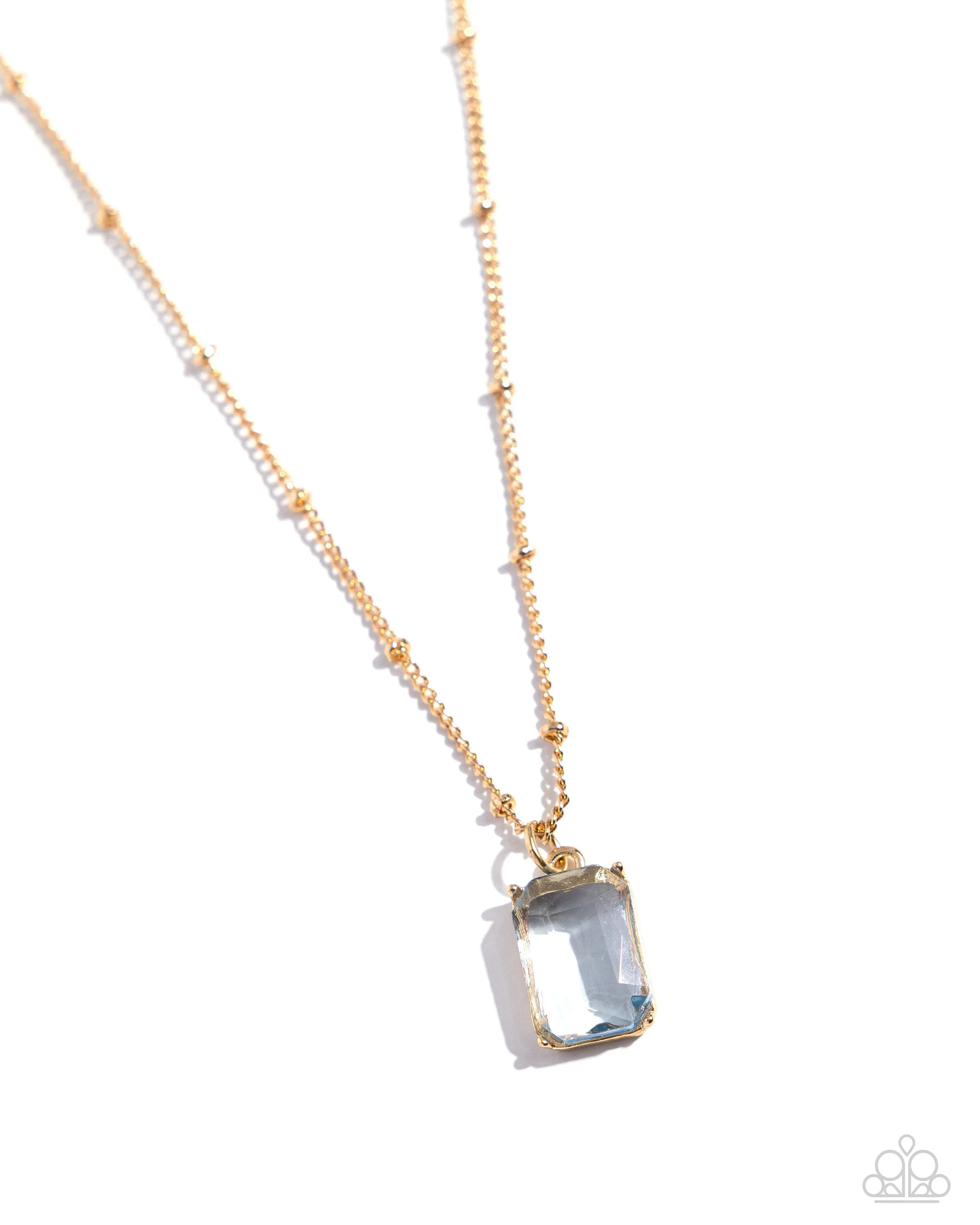 Necklaces Suave Simplicity - Blue N066