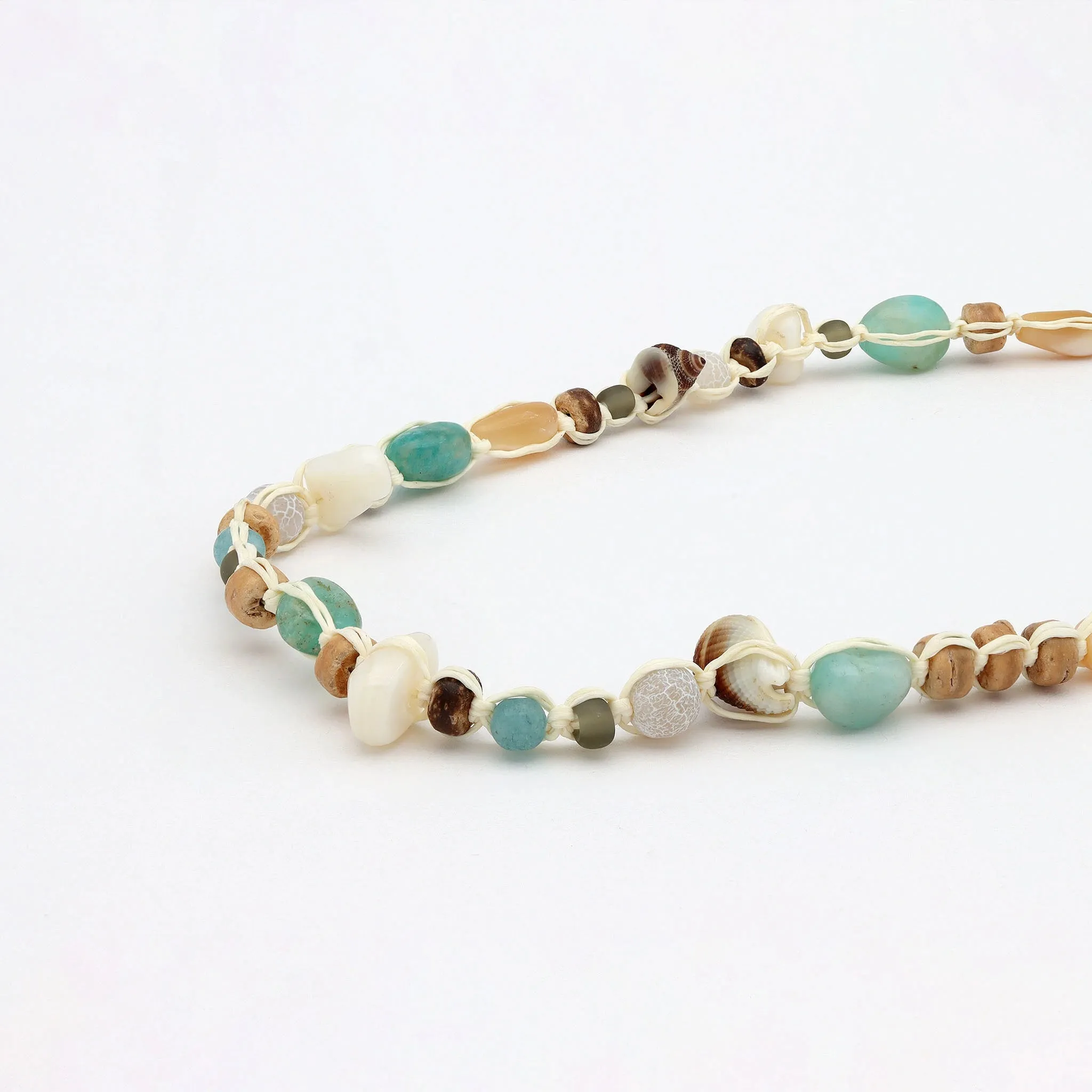 Nixie Beaded Seed Choker Necklace