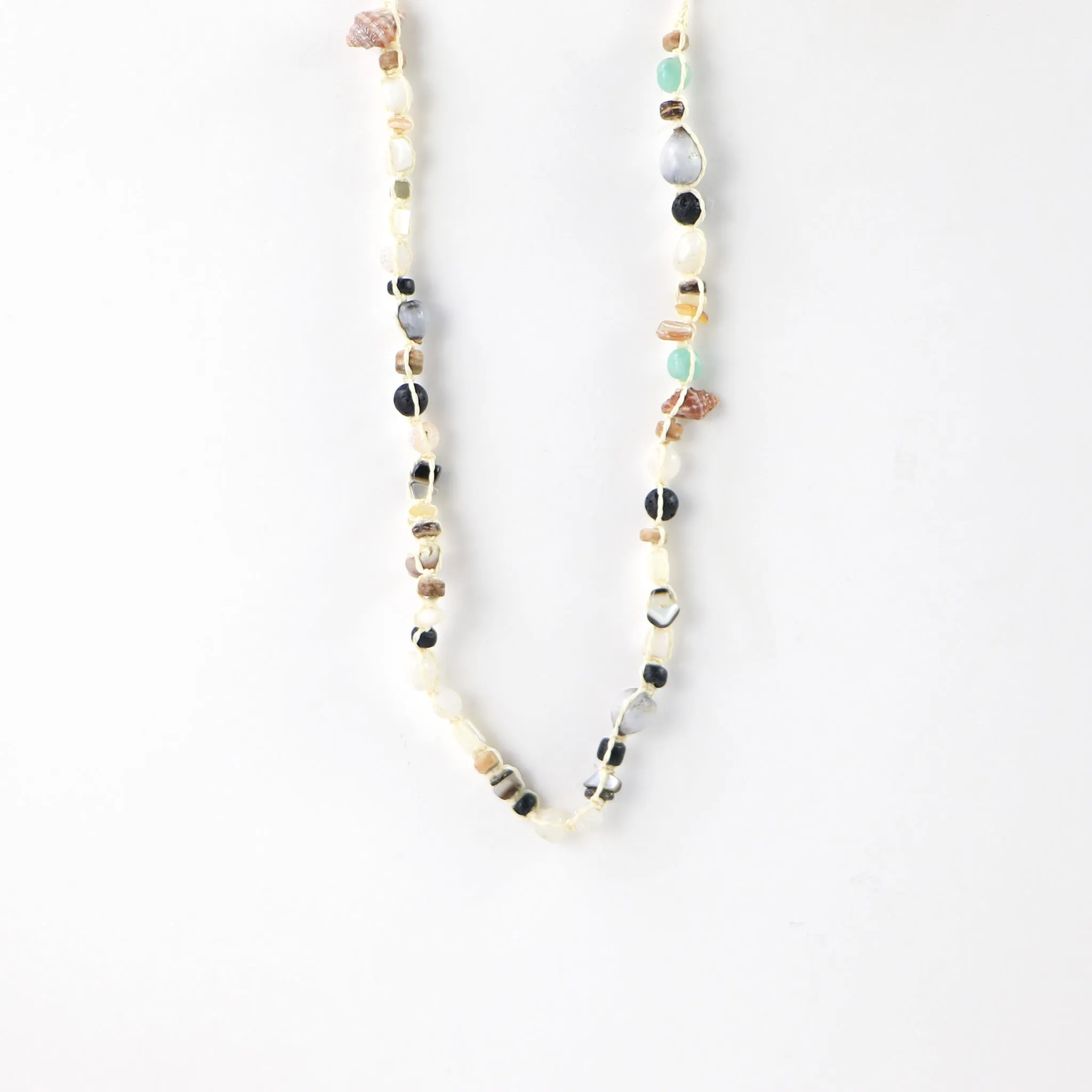 Nixie Beaded Seed Choker Necklace