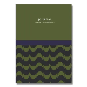 Olive Scallop Journal