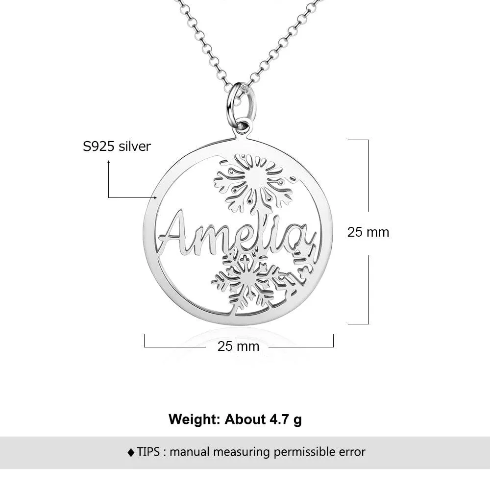 Personalized Women’s 925 Sterling Letter Jewelry Christmas Gift for Mom