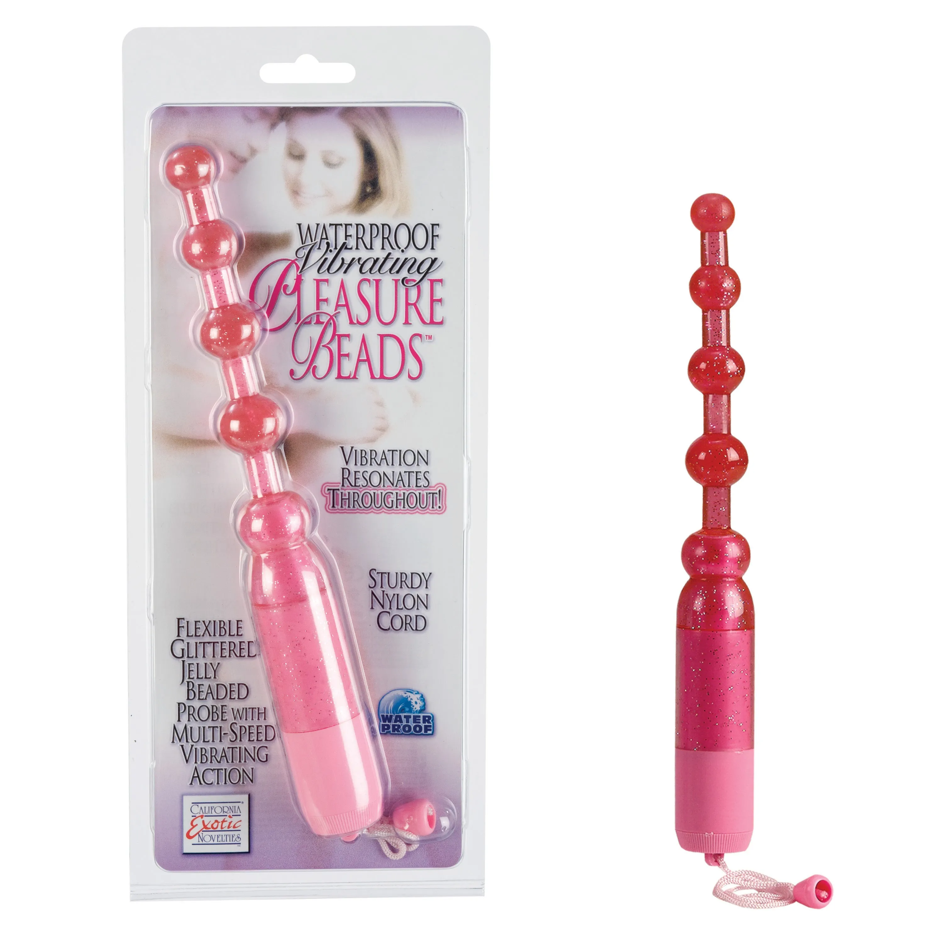 Pleasure Beads Vibrator WP Pink