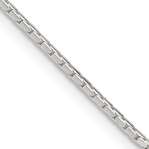 Silver D.C 1.20-mm 8 Sided Mirror Box Chain