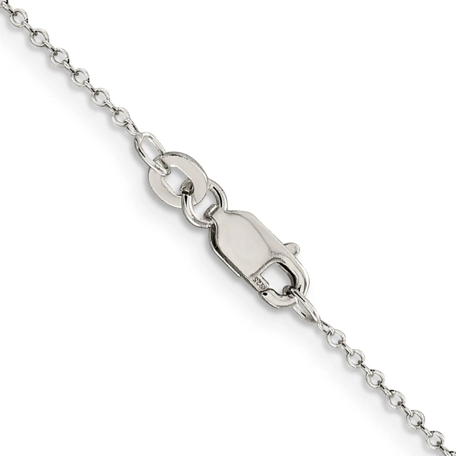 Sterling Silver Cable Chain 1MM