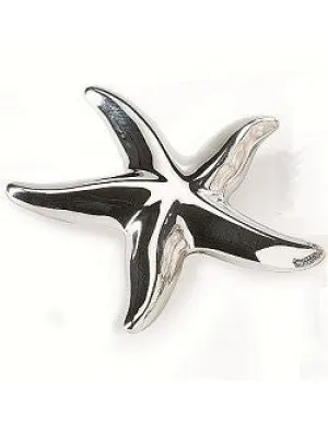 Sterling Silver Starfish Pin