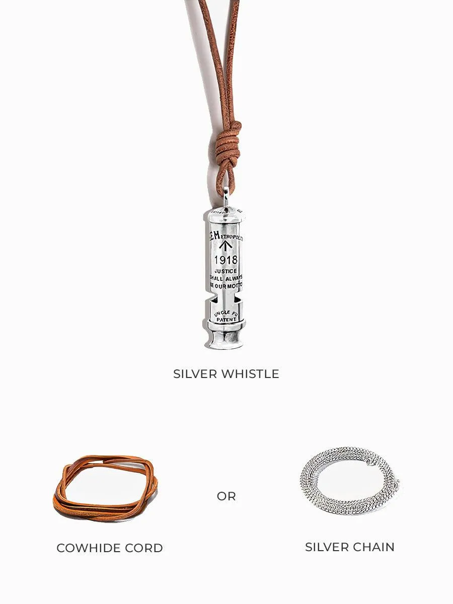 The Metropolitan Whistle Necklace